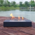 thumbnail image 4 of Chimenea rectangular de escritorio, chimenea rectangular de metal, chimenea de alcohol, estufa de alcohol para interior y exterior, moda, 4 of 6