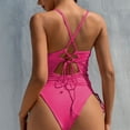 thumbnail image 7 of KDFJPTH Women's One Piece Swimsuits Hot Pink Swimming L, 7 of 7
