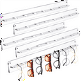 thumbnail image 7 of 5 Pack Acrylic Sunglasses Organizer Storage Wall Mounted Eyeglasses Holder Hanging Eyewear Display Rack Sunglass Rack, 7 of 7