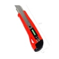 thumbnail image 3 of PLASTIC UTILITY KNIFE BOX CUTTER PLASTIC SAFETY CUTTER 102718-6PK, 3 of 5