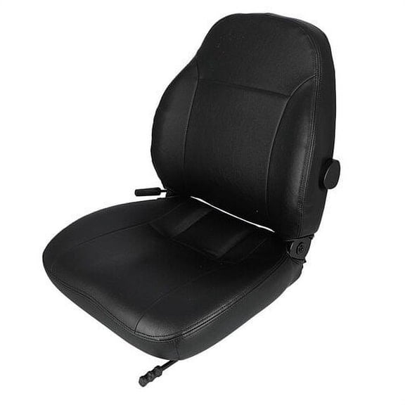 Seat Assembly Vinyl Black fits John Deere fits New Holland fits Massey Ferguson fits Case IH fits Komatsu fits Allis Chalmers fits White fits Deutz
