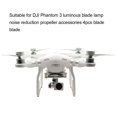 thumbnail image 3 of Lámpara luminosa de paleta Hoja de Rojoucción de ruido de nylon Hermoso reemplazo de diseño aerodinámico de liberación rápida para Phantom 3 1 set Inevent FN002013-00, 3 of 6