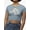 Oxford Grey, variant on Vintage Rose Floral Art Tee Crop Tee Women's