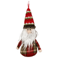 thumbnail image 2 of Christmas House Plush Gnome Ornaments, 2x8x5.25 in.; Set of 2 Styles, 2 of 3