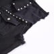 thumbnail image 5 of Chaleco negro de talla grande para primavera, verano y otoño para hombre, chaleco con remaches de locomotora, chaleco ajustado coreano, 5 of 5