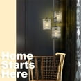 thumbnail image 2 of EE Eleven Master 3-Light Modern Black Tree Floor Lamp with Crystal Birdcage Shades, 2 of 7