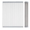 thumbnail image 1 of Yeacher Over The Sink Dish Silicone Storage Rack Foldable Dish Drying Rack Multipurpose Roll-Up 304, 1 of 8
