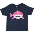 thumbnail image 3 of Inktastic Cute Pink Shark Boys or Girls Toddler T-Shirt, 3 of 5