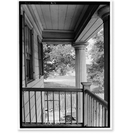 Historic Print, Cowan-Ramser House, 441 East Barbour Street, Eufaula, Barbour County, AL - 6, 16" x 20"
