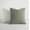 Light Gray / White Solid, variant on 2-Pack Cotton Slub Decor Throw Pillows in Solids by Comfort Canopy
