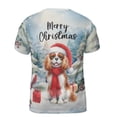 thumbnail image 2 of Merry Christmas Cavalier King Charles Spaniel Enjoys Woofmas Winter Xmas Holiday All Over Print 3D Shirt Unisex Merch Dog Lover Gifts - 02022, 2 of 6