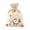 B, variant on Winter Poetry Upgrade Reusable Christmas Drawstring Gift Bags, 100% Polyester Festive Candy Pouch, Seasonal Storage Bag for Small Gifts, 9.06x5.91in