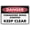 Warning Sign 1, variant on Danger Formwork Being Stripped Keep Clear Sign 8"x12" Tin, Great For Garden And Yard Wall Decor, Formwork Clear Marker