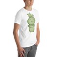 thumbnail image 6 of Cute Smiski Shirt – Kawaii Green Character tee (White, S), 6 of 6