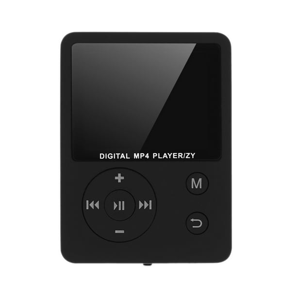 Mini Lecteur MP3 3.5mm Écouteur Port MP4 Lecteur FM Radio Enregistrement de  Musique Dispositif de Lecture d'Écran de 1,8 TFT 