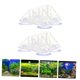 thumbnail image 5 of Nestingho 2Ud Clips Separadores Para Acuario Con Ventosas Transparentes De Acrílico Duradero Para Peceras, 5 of 8