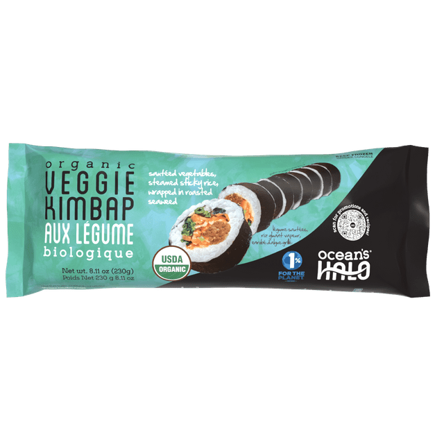 Ocean's Halo Organic Veggie Kimbap, 230 g