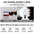 thumbnail image 6 of MARE AZZURO Cat Eye Sunglasses Readers Women UV400 Protection Reading Glasses 100 125 to 400 (Leopard, 2.75),Composite Lens, 6 of 8