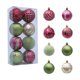 thumbnail image 2 of Bolas de Navidad, Ornamientos Navideños, Set de 8 Piezas, Resistentes a la Fractura, Estilos Diversos, para Árboles Navideños, Decoración de Fiestas, Bolas de Cristal, Adornos para Eventos, Navidad, 2 of 8