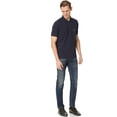 thumbnail image 4 of Lacoste Mens Short Sleeve L.12.12 Pique Polo Shirt X-Small Navy Blue, 4 of 5