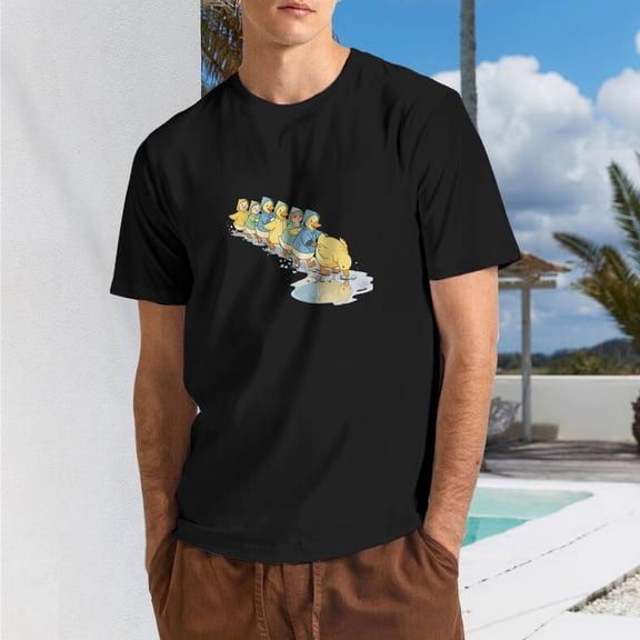 Men's Character Lineup Nine Graphic T-Shirt, Cotton Blend Crewneck Short Sleeve Casual Tee