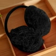 thumbnail image 6 of Naturegr Soft Warm Solid Color Plush Knit Earmuff for Outdoor, 6 of 8