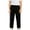 Black, variant on Boy's School Uniform Pants Elastic Waist Flat Front Trousers Pull on Jeggings Kids Straight Quick Dry Chino Pant with Pockets