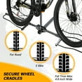 thumbnail image 4 of Kojem 2 Electric Bike Rack Hitch Mount Universal for Trucks SUVs Minivans with 2" Hitch Receiver Platform Style, 4 of 17