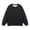 Black Pullover, variant on Kvture Crewneck Sweatshirt for Men Fashion Long Sleeve Shirts Fleece Pullover Oversized Thick Sweater Teen Winter Clothes Navy Pullover S