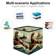 thumbnail image 2 of Sea Lion Foldable Storage Box with Handle, 10.8"x10.5"x10.6", Large Capacity - Storage Bins, Storage Basket, Storage Cubes, 2 of 6