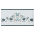 thumbnail image 4 of Authentic Hotel and Spa  Turkish Cotton Shells Embroidered Teal Blue 8-piece Towel Set, 4 of 5