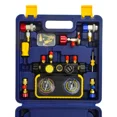 thumbnail image 4 of 4 Way A/C Manifold Gauge Set for R134A R410A R32 R22 Refrigerants, 4 of 5