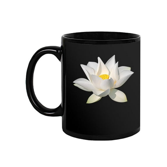 A White Lotus Flower Mug -Image by Shutterstock,