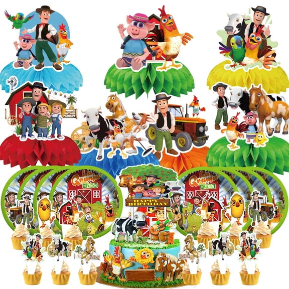 La Granja de zenon Honeycomb Centerpieces Table Toppers Decorations for Birthday Party Decor Supplies