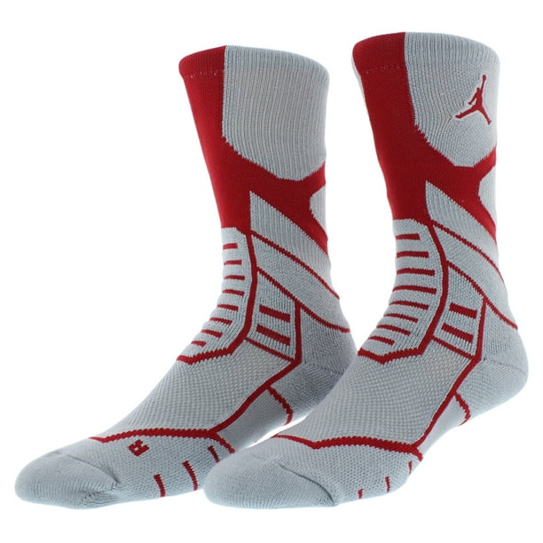 Jordan - Jordan Mens Jumpman Flight Crew Socks Light Grey - Walmart.com ...