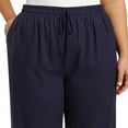 thumbnail image 2 of Briggs Womens Linen Blend Pants, 2 of 7