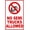 Warning Sign 5, variant on No Public Use of Dumpster Tin Warning Sign - 8"x12" Vintage Metal Decor (adjusted from 12x16) for Home Farm Bar Coffee Shop Club