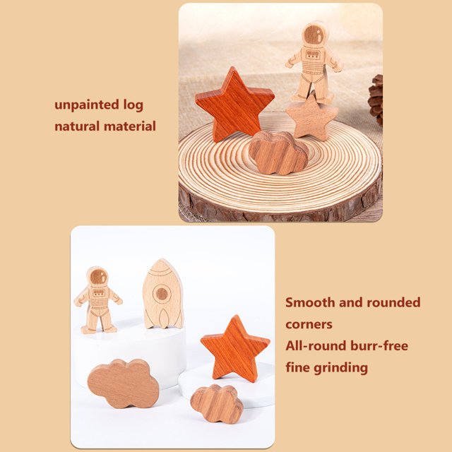 Juego de equilibrio de apilamiento de madera ANGGREK Juguetes educativos