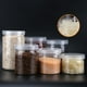 thumbnail image 5 of 10pcs 500ml Plastic Transparent Food Jar Kitchen Sealed Can Snacks Containers for Cookies Scented Tea, 5 of 6