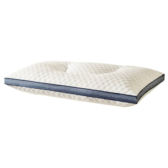 29.13x18.89x4.33 Inch Knitted Cotton Pillow Core, Thin Pillow for Sleeping, Memory Foam Stomach Sleeper Pillows White