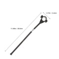 thumbnail image 2 of DEEPCRAFF 2Pcs Outside Flagpole Flag Pole Holder Bike Black ABS Durable Design, 2 of 8