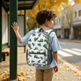 thumbnail image 6 of Tractor and Tractors White Pattern 17" School Backpacks for Teens,Waterproof Oxford Fabric,S-Shape Padded Straps for School,Travel,Hiking,Camping, 6 of 6