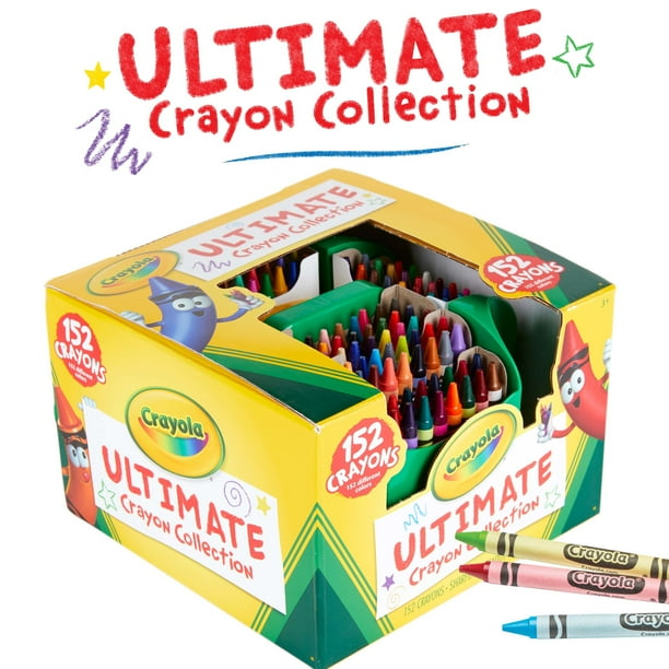Crayola Ultimate Crayon Collection 152 Crayon Set Walmart Com Walmart Com