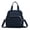 Dark blue, variant on Convertible Backpack for Women, Multi-Functional Nylon Shoulder Bag, 4-in-1 Crossbody Tote Handbag with Multiple Pockets, Large Capacity Mom Bag for Work Travel Commute,Light blue