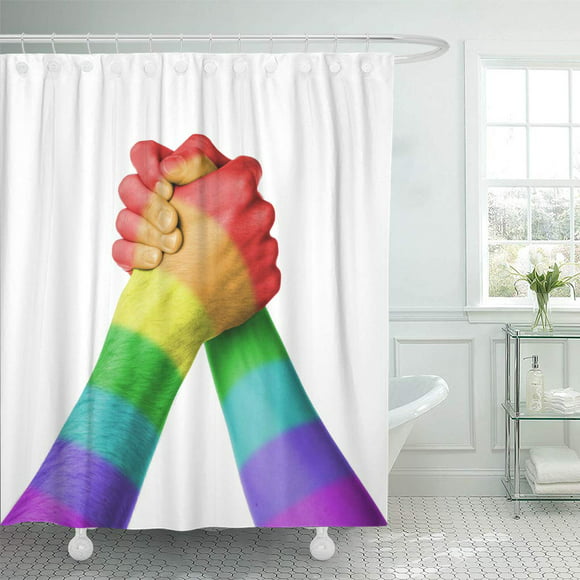 He Man Rainbow Shower Curtain, He Man Shower Curtain