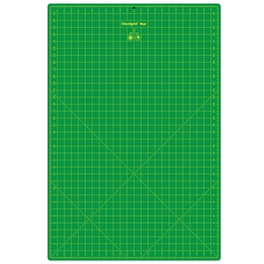 Omnigrid 36" x 24" Cutting Mat with Grid, Non-Slip Rectangular Mat for Quilting & Crafting