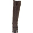 thumbnail image 5 of Womens AR35 Edyth Block-Heel Knee-High Boots, Taupe, 5 of 6