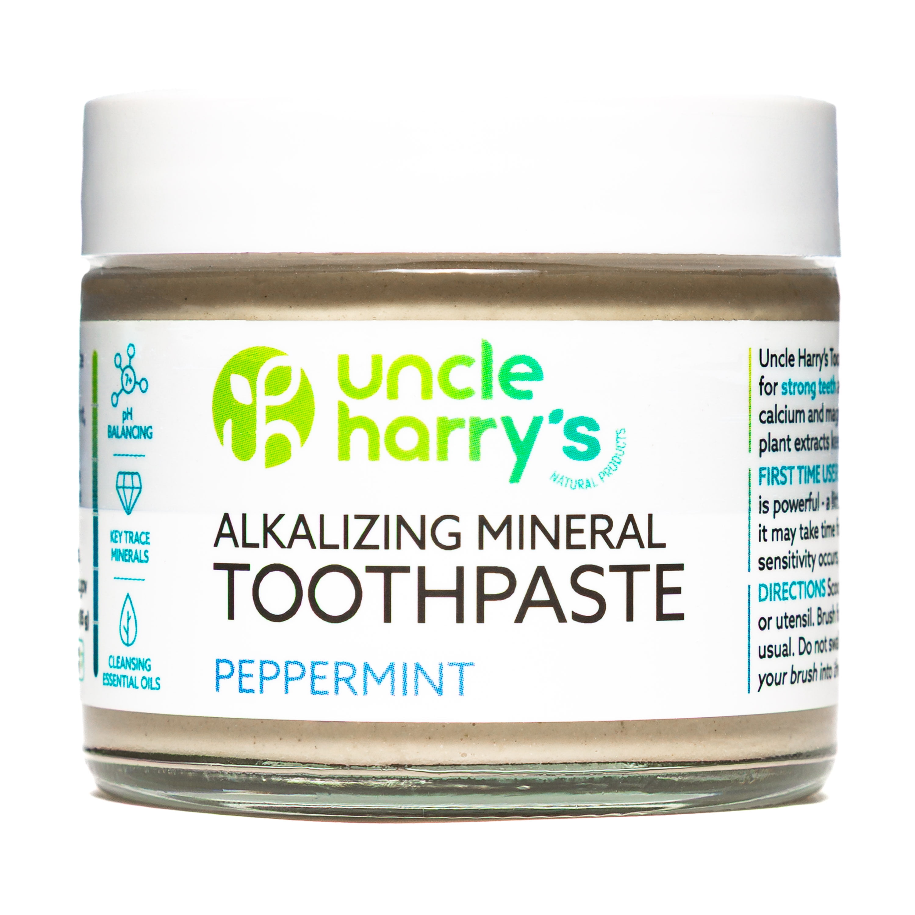 DENTAL POWDER 30包入り Uncle Harry's All Natural Tooth Powder, Fluoride Free, Teeth Clean