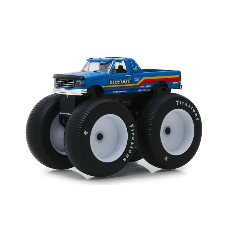 1:64 Scale Electric BIGFOOT Hot Wheels Die-Cast Toy – Bigfoot 4X4