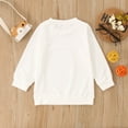 thumbnail image 7 of Icvfdpl Girls Fashion Tops Toddler Birthday Letter Printing Casual Round Neck T Shirt Sweatshirt Long Sleeved Top Children'S Clothing Outwear, 7 of 7